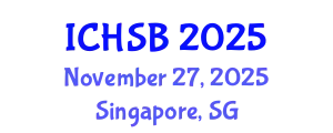 International Conference on Health, Sport and Bioscience (ICHSB) November 27, 2025 - Singapore, Singapore