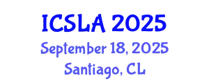 International Conference on Sociolinguistics and Language Acquisition (ICSLA) September 18, 2025 - Santiago, Chile