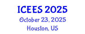 International Conference on Earthquake Engineering and Seismology (ICEES) October 23, 2025 - Houston, United States