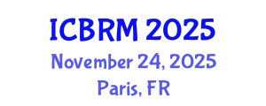 International Conference on Business and Retail Management (ICBRM) November 24, 2025 - Paris, France