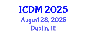 International Conference on Digital Marketing (ICDM) August 28, 2025 - Dublin, Ireland
