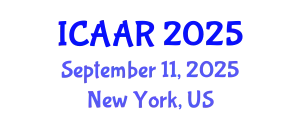 International Conference on Antibiotics and Antibiotic Resistance (ICAAR) September 11, 2025 - New York, United States