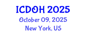 International Conference on Dentistry and Oral Health (ICDOH) October 09, 2025 - New York, United States