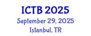 International Conference on Taxonomy and Biodiversity (ICTB) September 29, 2025 - Istanbul, Turkey