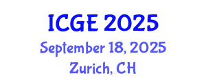 International Conference on Gender and Education (ICGE) September 18, 2025 - Zurich, Switzerland