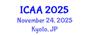 International Conference on Aeronautics and Aeroengineering (ICAA) November 24, 2025 - Kyoto, Japan