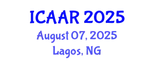 International Conference on Antibiotics and Antibiotic Resistance (ICAAR) August 07, 2025 - Lagos, Nigeria