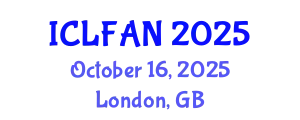 International Conference on Livestock Farming and Animal Nutrition (ICLFAN) October 16, 2025 - London, United Kingdom