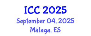 International Conference on Chemistry (ICC) September 04, 2025 - Málaga, Spain