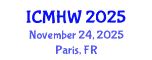 International Conference on Mental Health and Wellness (ICMHW) November 24, 2025 - Paris, France