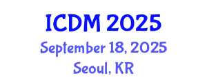 International Conference on Diabetes and Metabolism (ICDM) September 18, 2025 - Seoul, Republic of Korea