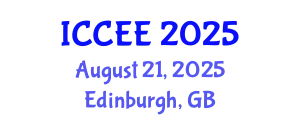 International Conference on Civil and Environmental Engineering (ICCEE) August 21, 2025 - Edinburgh, United Kingdom