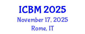 International Conference on Biomechanics (ICBM) November 17, 2025 - Rome, Italy