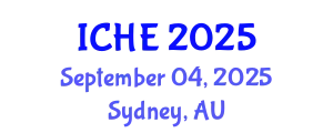 International Conference on Higher Education (ICHE) September 04, 2025 - Sydney, Australia