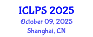 International Conference on Law and Political Science (ICLPS) October 09, 2025 - Shanghai, China