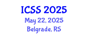 International Conference on Sport Science (ICSS) May 22, 2025 - Belgrade, Serbia