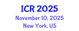 International Conference on Rheology (ICR) November 10, 2025 - New York, United States