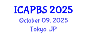International Conference on Applied Psychology and Behavioral Sciences (ICAPBS) October 09, 2025 - Tokyo, Japan