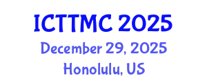 International Conference on Therapeutic Targets and Medicinal Chemistry (ICTTMC) December 29, 2025 - Honolulu, United States