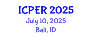 International Conference on Production, Energy and Reliability (ICPER) July 10, 2025 - Bali, Indonesia