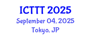 International Conference on Telecare, Telehealth and Telemedicine (ICTTT) September 04, 2025 - Tokyo, Japan