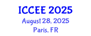 International Conference on Computer and Electrical Engineering (ICCEE) August 28, 2025 - Paris, France
