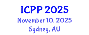 International Conference on Psychiatry and Psychology (ICPP) November 10, 2025 - Sydney, Australia