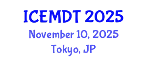 International Conference on Education Media Design and Technology (ICEMDT) November 10, 2025 - Tokyo, Japan