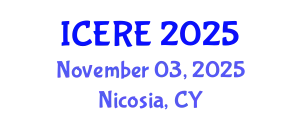 International Conference on Electrochemistry and Renewable Energy (ICERE) November 03, 2025 - Nicosia, Cyprus