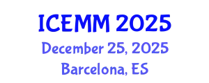 International Conference on Economy, Management and Marketing (ICEMM) December 25, 2025 - Barcelona, Spain