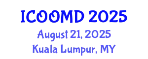 International Conference on Osteoporosis, Osteoarthritis and Musculoskeletal Diseases (ICOOMD) August 21, 2025 - Kuala Lumpur, Malaysia