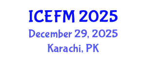 International Conference on Environmental Friendly Materials (ICEFM) December 29, 2025 - Karachi, Pakistan