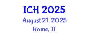 International Conference on Hematology (ICH) August 21, 2025 - Rome, Italy