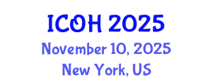 International Conference on Occupational Health (ICOH) November 10, 2025 - New York, United States