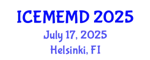 International Conference on Electric Motors and Electric Motor Design (ICEMEMD) July 17, 2025 - Helsinki, Finland