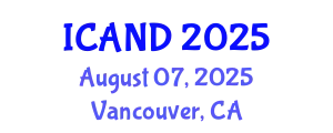 International Conference on Animal Diseases and Nutrition (ICAND) August 07, 2025 - Vancouver, Canada