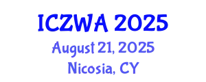 International Conference on Zoology and Wild Animals (ICZWA) August 21, 2025 - Nicosia, Cyprus