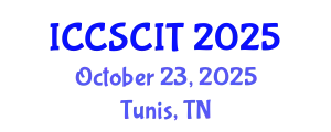 International Conference on Computer Science, Cybersecurity and Information Technology (ICCSCIT) October 23, 2025 - Tunis, Tunisia