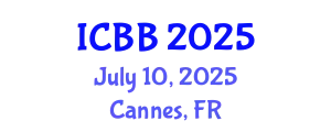 International Conference on Biotechnology and Bioengineering (ICBB) July 10, 2025 - Cannes, France