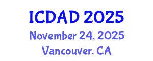 International Conference on Dementia and Alzheimer's Disease (ICDAD) November 24, 2025 - Vancouver, Canada