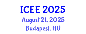 International Conference on Electrical Engineering (ICEE) August 21, 2025 - Budapest, Hungary