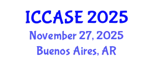 International Conference on Control, Automation and Systems Engineering (ICCASE) November 27, 2025 - Buenos Aires, Argentina