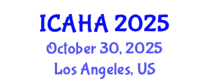 International Conference on Alternative Healthcare and Acupuncture (ICAHA) October 30, 2025 - Los Angeles, United States