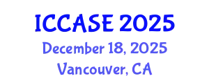 International Conference on Control, Automation and Systems Engineering (ICCASE) December 18, 2025 - Vancouver, Canada