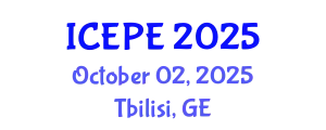 International Conference on Electronics and Power Engineering (ICEPE) October 02, 2025 - Tbilisi, Georgia