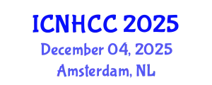 International Conference on Natural Hazards and Climate Change (ICNHCC) December 04, 2025 - Amsterdam, Netherlands