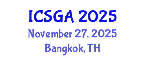 International Conference on Sustainable Global Aquaculture (ICSGA) November 27, 2025 - Bangkok, Thailand