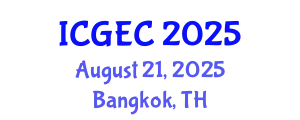 International Conference on Gastroenterology, Endoscopy and Colonoscopy (ICGEC) August 21, 2025 - Bangkok, Thailand