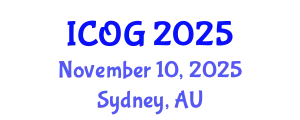 International Conference on Obstetrics and Gynaecology (ICOG) November 10, 2025 - Sydney, Australia