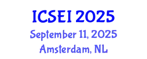 International Conference on Social Entrepreneurship and Innovation (ICSEI) September 11, 2025 - Amsterdam, Netherlands